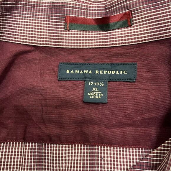 BANANA REPUBLIC Long Sleeve Dress Shirt - Picture 4 of 5